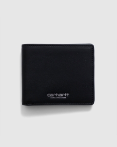 Carhartt WIP Vegas Billfold Wallet Black/Silver