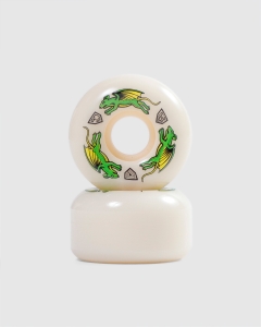 Powell Peralta Nano Rat Dragon Formula 97A Wheels White