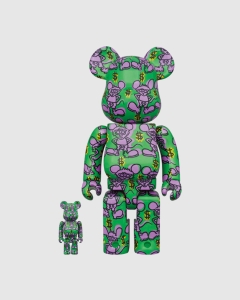 Medicom Toy Be@rbrick Keith Haring #11 Collectible Figurine Set