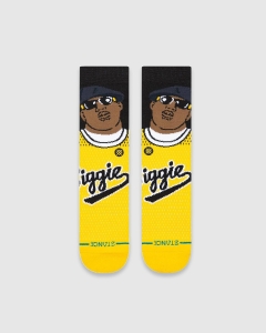 Stance Juicy Crew Socks Yellow