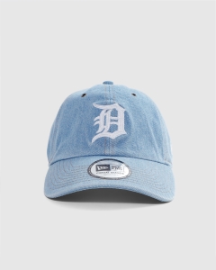 New Era Casual Classic Detroit Tigers Washed Denim Collection Strapback Washed Indigo