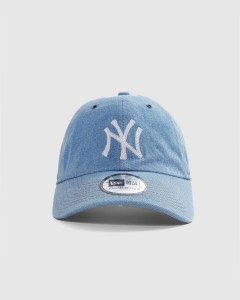 New Era Casual Classic New York Yankees Washed Denim Collection Strapback Washed Indigo