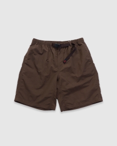 Gramicci Nylon Loose Short Deep Brown