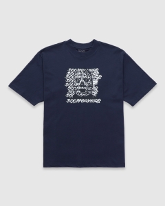 Doomsayers Ghost Face T-Shirt Washed Navy