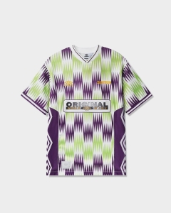 Butter Goods x Umbro Optical SS Jersey Grape/Volt