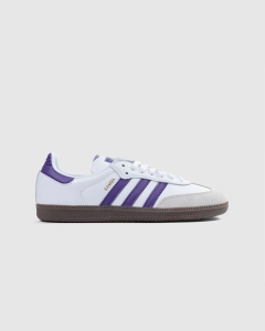 Adidas Samba ADV White/Purple/Gold Metallic