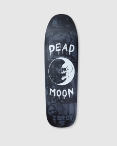 Zero Dead Moon Shaped Deck Black/White