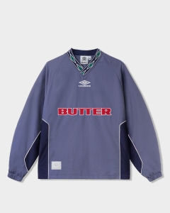 Butter Goods x Umbro Training Pullover Crew Slate/Navy