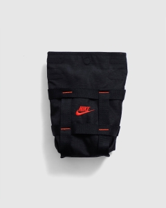 Nike NSW Cargo Crossbody Bag Black/Black/Orange