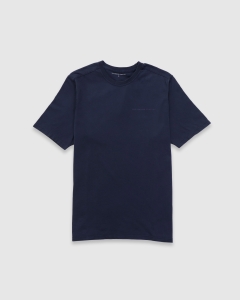 Pop Trading Logo T-Shirt Washed Navy