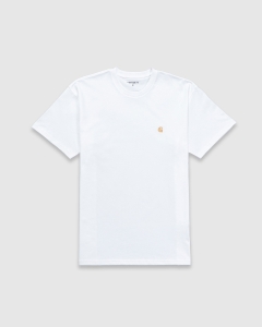 Carhartt WIP Chase T-Shirt White/Gold