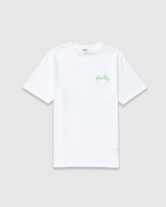 Stan Ray OG T-Shirt White/Lime Green