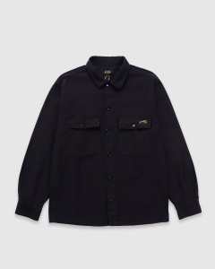 Stan Ray CPO LS Shirt Black Sateen