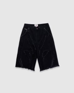 Stingwater Saloon Jean Shorts Black