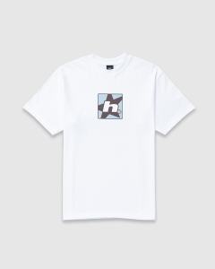 Huf H Star T-Shirt White