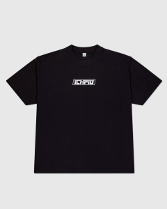 Ichpig Strike Logo T-Shirt Black/White