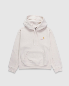 Carhartt WIP Hooded American Script Sweat Moonbeam