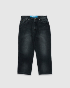 Carpet C-Star Stitch Denim Jeans Fade Black