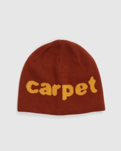 Carpet Reversible Beanie Brown/Pink