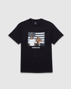 Primitive x Outkast Stripes T-Shirt Black