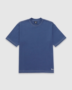 Fast Times Earth Box T-Shirt Washed Navy