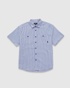 Fast Times Rick SS Shirt Navy/White