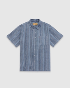 Frog Skateboards Mojo Stripe Pocket SS Shirt Blue