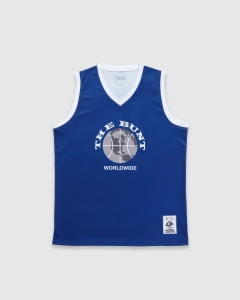 The Bunt Worldwide Basketball Jersey Navy