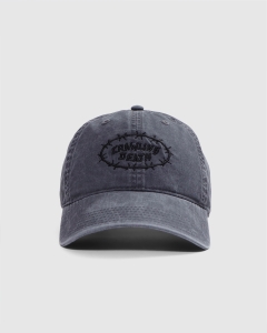 Crawling Death Barbed Logo Strapback Washed Grey