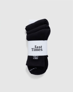 Fast Times Axis 3 Pack Socks Black