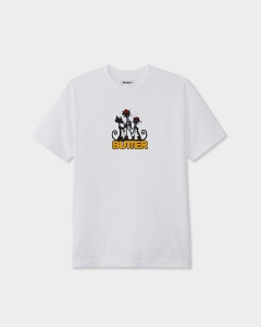 Butter Goods Cats T-Shirt White