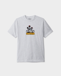 Butter Goods Cats T-Shirt Ash