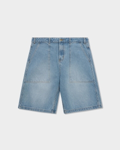 Butter Goods Patch Pocket Denim Shorts Faded Blue