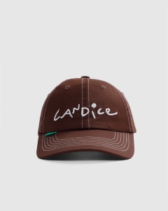 Candice Logo Dad Strapback Brown