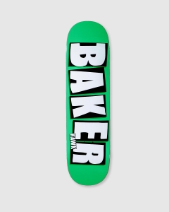 Baker Riley Hawk Brand Name B2 Shape Deck Neon Green