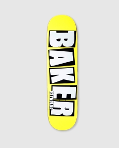 Baker Andrew Reynolds Brand Name B2 Shape Deck Neon Yellow