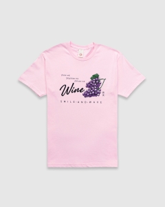 Smile and Wave Squeeze Me T-Shirt Pink