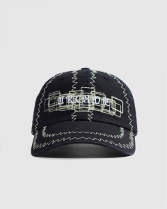 Arcade Squiggle Strapback Black