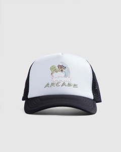 Arcade Alien Trucker Black