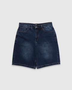 Fast Times Beau Denim Short Worn Blue