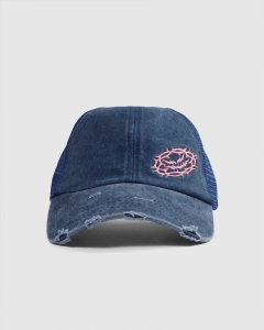 Curb Crawlers Razor Distressed Trucker Navy