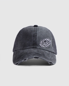 Curb Crawlers Razor Distressed Trucker Charcoal