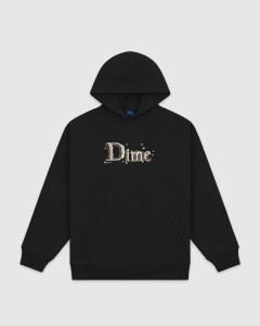 Dime Classic Stone PO Hood Black