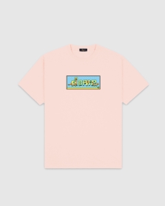 Dime World T-Shirt Pale Peach