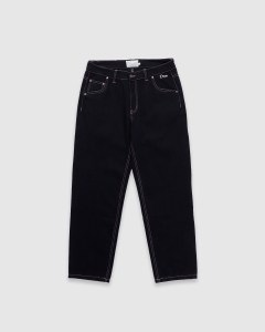 Dime Classic Relaxed Denim Pants Black/Contrast Stitch