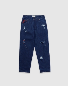 Dime Secret Baggy Denim Pants Indigo