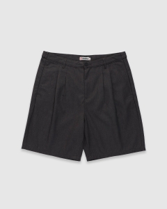 S Double Gentleman Walkshort Charcoal