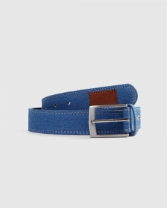 Loosey Denim Belt Blue