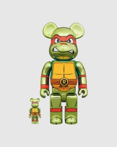 Medicom Toy Be@rbrick Raphael Chrome Collectible Set