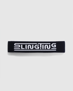 Slingting Embroidered Skateboard Sling Black/White